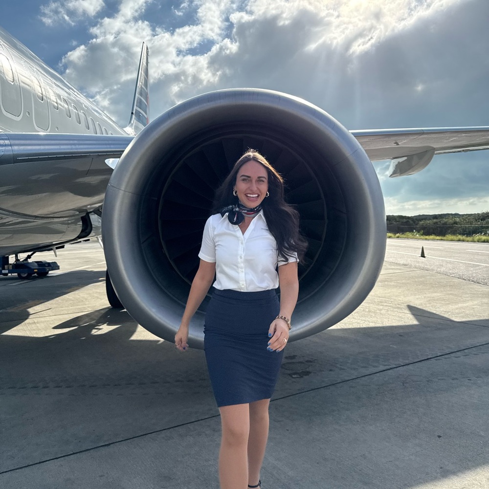 karley aviation blue dresses